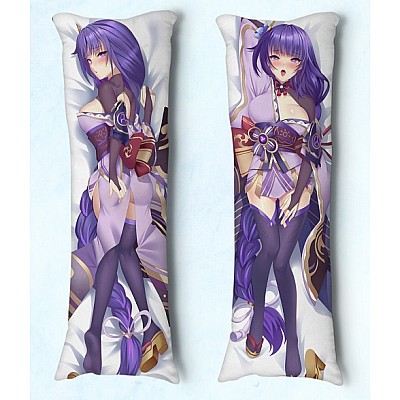 Travesseiro Dakimakura Genshin Impact Raiden Shogun 02